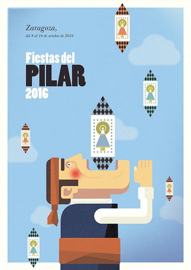 La polémica con el cartel de Fiestas del Pilar, 2016, un año más